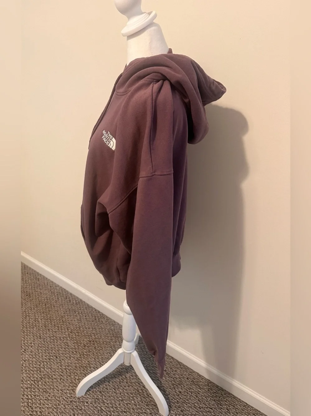 The North Face Men's Circular Design Purple Pullover Hoodie Size Large